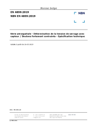 NBN EN 4859:2019