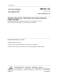 NBN EN 1156:2013