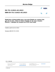 NBN EN 751-3:2022+A1:2023