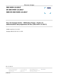 NBN EN ISO 9455-13:2017