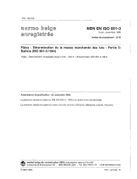 NBN EN ISO 801-3:1996