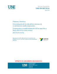 UNE-EN ISO 9514:2020