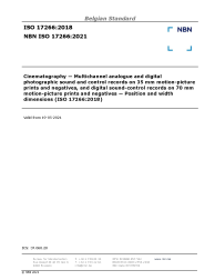 NBN ISO 17266:2021