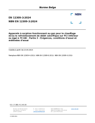 NBN EN 12309-3:2024