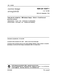 NBN EN 13087-1:2000