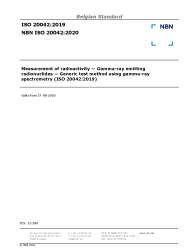 NBN ISO 20042:2020