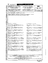 NBN T 96-201:1986