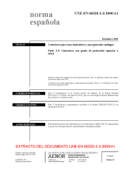 UNE-EN 60320-2-3:2000/A1:2005