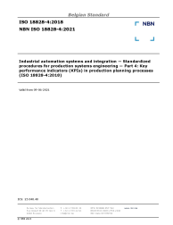 NBN ISO 18828-4:2021