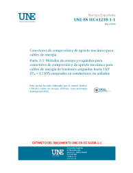 UNE-EN IEC 61238-1-1:2020
