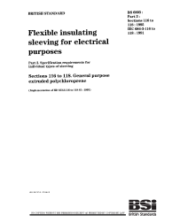 BS 6893-3-116 to 118:1995