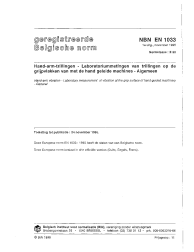NBN EN 1033:1995