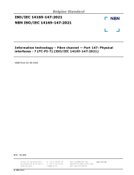 NBN ISO/IEC 14165-147:2021