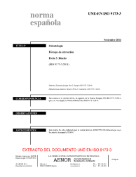 UNE-EN ISO 9173-3:2014