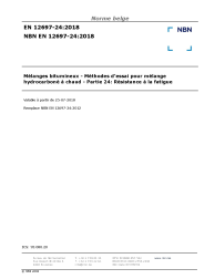 NBN EN 12697-24:2018