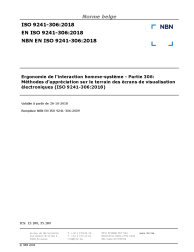 NBN EN ISO 9241-306:2018