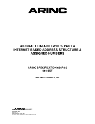 ARINC Specification 664P4-2:2007