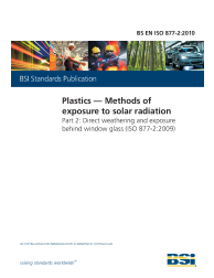 BS EN ISO 877-2:2010
