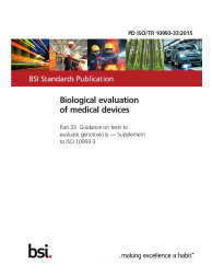 PD ISO/TR 10993-33:2015