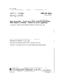 NBN EN 3924:1998