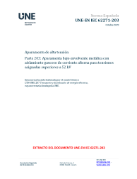 UNE-EN IEC 62271-203:2023