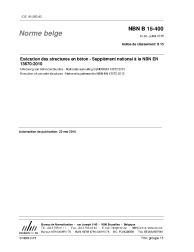 NBN B 15-400:2015
