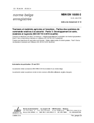 NBN EN 16590-3:2014