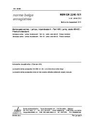 NBN EN 2240-101:2012