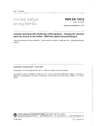 NBN EN 10212:1995