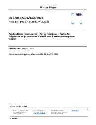 NBN EN 14067-5:2021/AC:2023