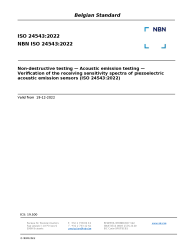 NBN ISO 24543:2022