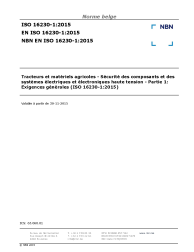 NBN EN ISO 16230-1:2015