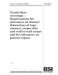 DD CEN/TS 14159:2004