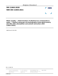 NBN ISO 21863:2021