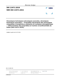 NBN ISO 21971:2021