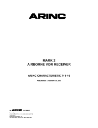 ARINC Characteristic 711-10:2002