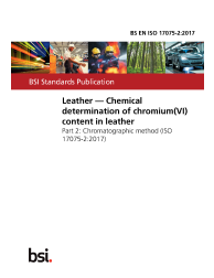 BS EN ISO 17075-2:2017