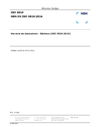 NBN EN ISO 3819:2016