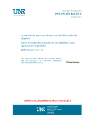 UNE-EN ISO 16120-4:2017