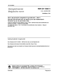NBN EN 13880-4:2003