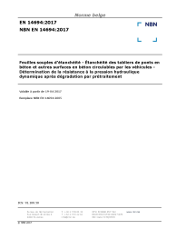 NBN EN 14694:2017