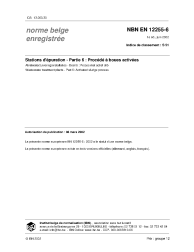 NBN EN 12255-6:2002