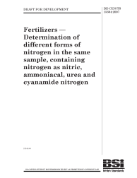 DD CEN/TS 15604:2007