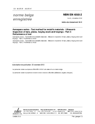 NBN EN 4050-2:2012