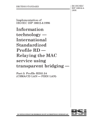 BS EN ISP 10612-5:1997