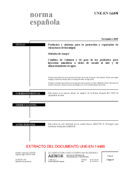 UNE-EN 14498:2005 (R2020)