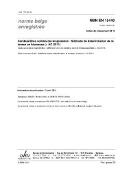NBN EN 15440:2011