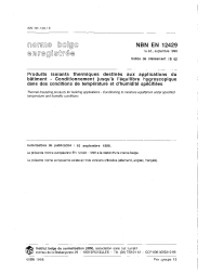 NBN EN 12429:1998