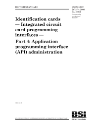 BS ISO/IEC 24727-4:2008+A1:2014