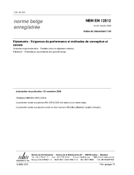 NBN EN 12812:2009